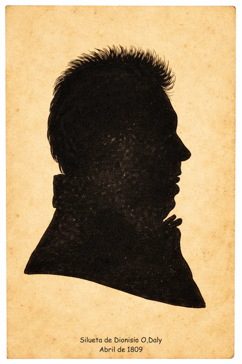 Reconstrucción perfil de Dioniso O,Daly